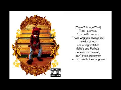 Kanye West-All Falls Down (Lyrics)