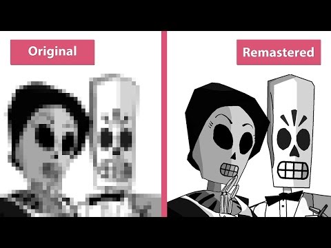 Grim Fandango – HD Remastered vs. Original both on PS4 Graphics Comparison [FullHD] - UCy1-UfHBaFlQHDLNU9lYiyQ