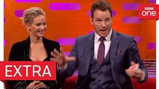 Chris Pratt's epic card trick fail - The Graham Norton Show 2016 | Extra - BBC One