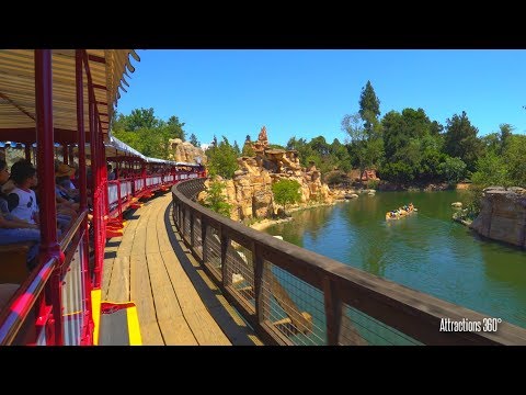 [4k] New River Route on Disneyland Railroad Train Ride - UCbDGvfJHf0r_WjS9voB8POA