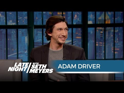 Adam Driver on Playing Kylo Ren and Keeping Star Wars Secrets - Late Night with Seth Meyers - UCVTyTA7-g9nopHeHbeuvpRA