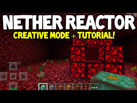 Minecraft Pocket Edition - 0.11.0 Update! - How to Go In Nether Reactor In Creative Mode! - TUTORIAL - UCwFEjtz9pk4xMOiT4lSi7sQ