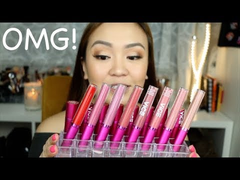 VICE COSMETICS NEW SHADES! (Try On) NKKLK! - UCDGdRHdLtV7VS_nWg9C2RVA