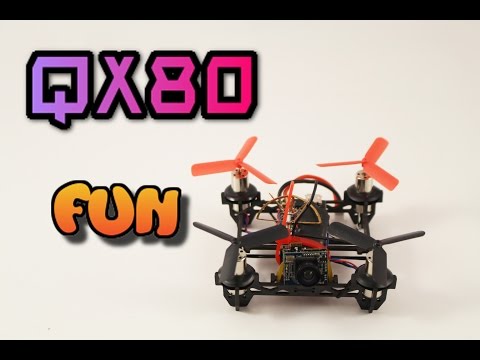 QX80 Quadcopter micro FPV review. Awesome indoor drone. - UC3ioIOr3tH6Yz8qzr418R-g