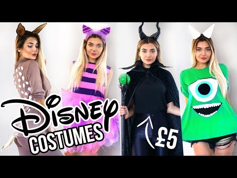 DIY DISNEY LAST MINUTE HALLOWEEN COSTUME IDEAS!  - UCBKFH7bU2ebvO68FtuGjyyw