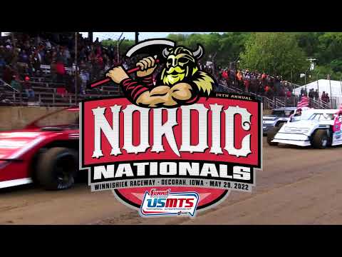 USMTS Nordic Nationals motors into Winneshiek Raceway May 29 - dirt track racing video image