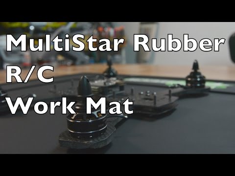 MultiStar Rubber R/C Work Mat (640 x 400mm) - UCTa02ZJeR5PwNZK5Ls3EQGQ