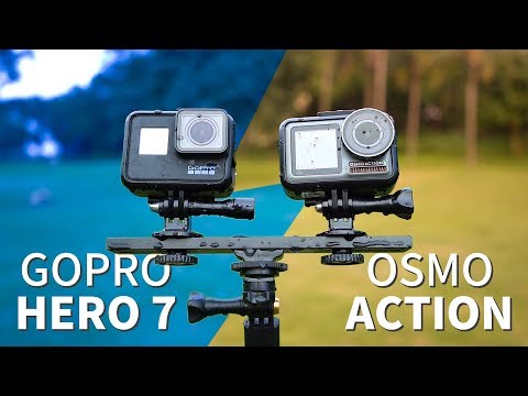 【ENG SUB】DJI OSMO Action VS GoPro Hero 7 - A TOTAL COMPARISON！ - UCYvW-dq-ck4X-oPlnfLOqQA