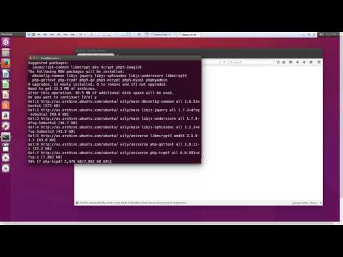 Install LAMP Stack (Linux, Apache, MySQL, PHP) in Ubuntu 15.10 - UC29ju8bIPH5as8OGnQzwJyA