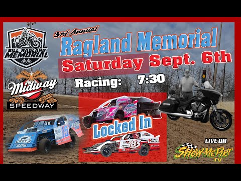 LIVE 3rd Annual Bill Ragland Memorial - dirt track racing video image
