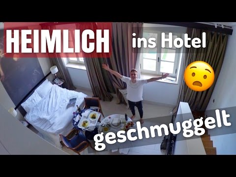 HEIMLICH in Luxus-Hotel geschmuggelt & übernachtet  - UCX71z-68tW3Pk5TW6EPKQgg