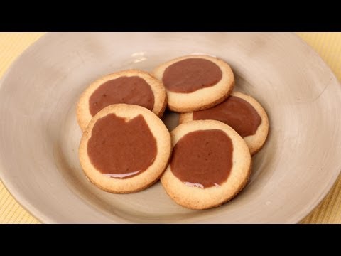 Butter Cookies with Chocolate Glaze Recipe - Laura Vitale - Laura in the Kitchen Episode 455 - UCNbngWUqL2eqRw12yAwcICg