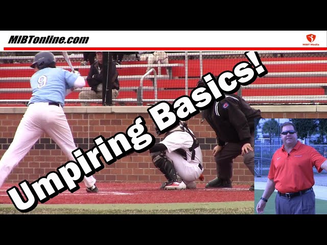 What You Need to Know About Baseball Umpiring