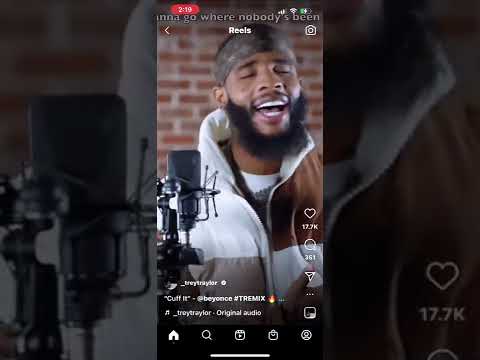 Trey traylor cover "cuff it" Beyoncé