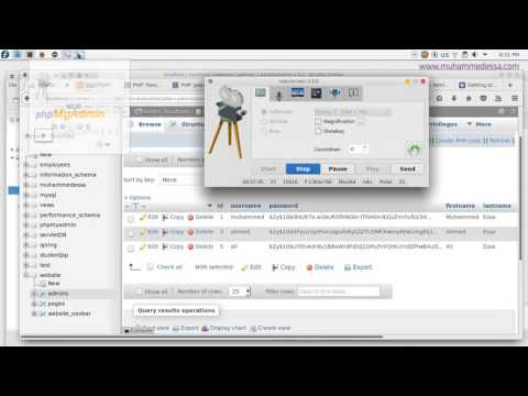 52   PHP & MySQL CMS Login page for Admins submit