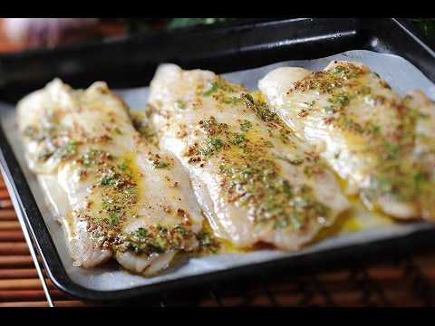 Filete de pescado al horno a la mostaza - UCvg_5WAbGznrT5qMZjaXFGA