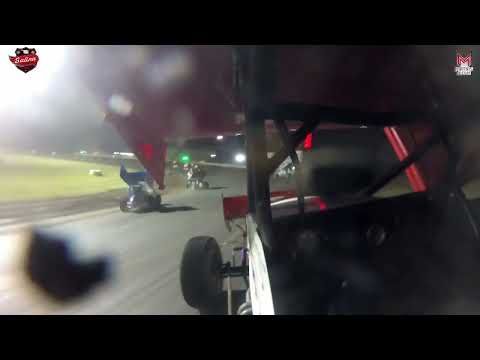 #26M Fred Mattox - ASCS Sprints - 8-26-2023 Salina Highbanks Speedway - In Car Camera - dirt track racing video image