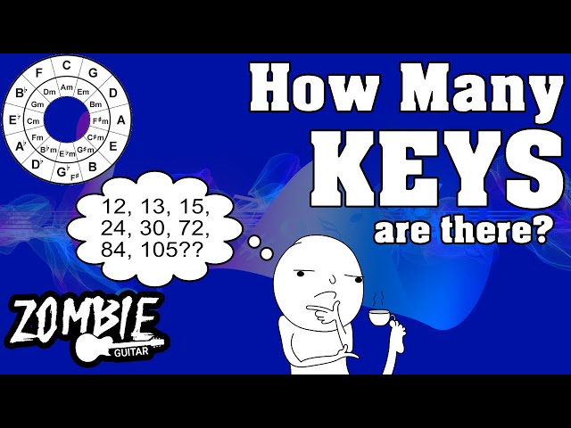 How Many Musical Keys are There in Western Pop Music?