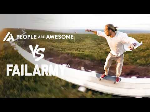 High Flying Wins Vs Fails | People Are Awesome Vs FailArmy - UCIJ0lLcABPdYGp7pRMGccAQ