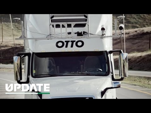 Semi trucks gain self-driving powers with Otto (CNET Update) - UCOmcA3f_RrH6b9NmcNa4tdg
