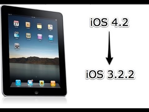 How to Downgrade iPad 4.2 to 3.2.2 or other versions - No SHSH required - Works on PC and Mac - UCiQMYozSSTkJ2twtZM1bG9w