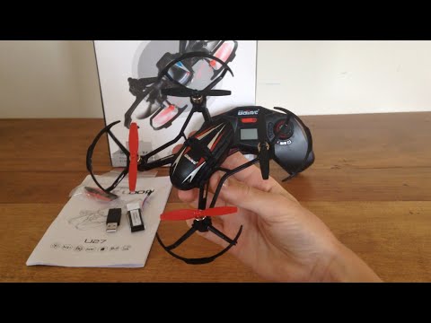 UDI U27 Free Loop Review and Flight - UC2c9N7iDxa-4D-b9T7avd7g