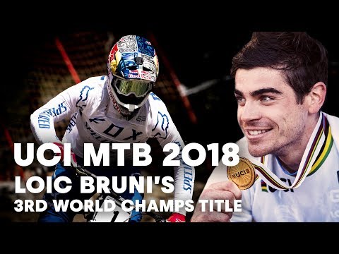 How Loic Bruni Won His Third World Championship Title | UCI MTB 2018 - UCXqlds5f7B2OOs9vQuevl4A