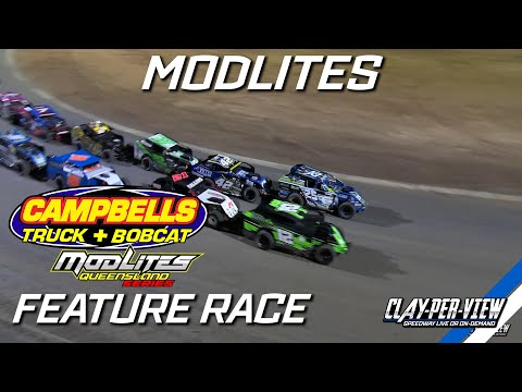 Modlites | Campbells QLD Series - Gladstone - 13th Jan 2024 | Clay-Per-View - dirt track racing video image