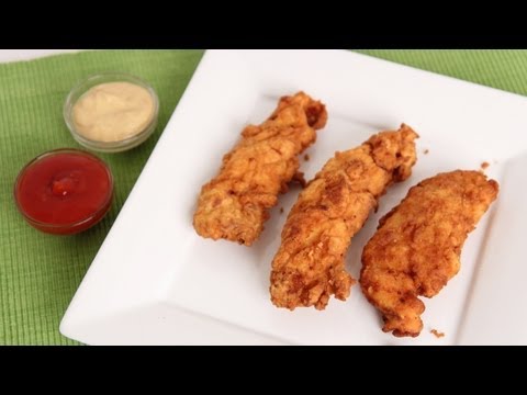 Chicken Fingers Recipe - Laura Vitale - Laura in the Kitchen Episode 617 - UCNbngWUqL2eqRw12yAwcICg