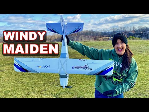 Will She CRASH This Beginner RC Plane? - Mini Apprentice S - TheRcSaylors - UCYWhRC3xtD_acDIZdr53huA