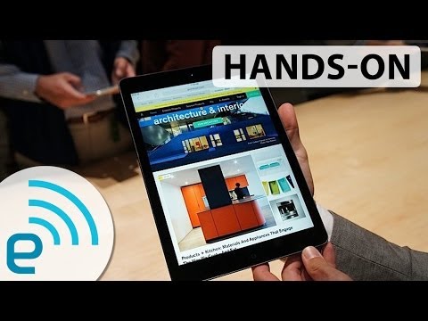 iPad Air hands-on | Engadget - UC-6OW5aJYBFM33zXQlBKPNA