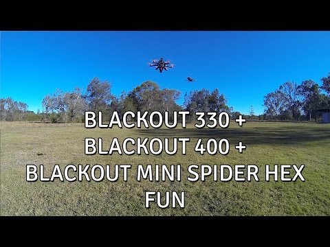 Blackout 330 + Blackout 400 + Blackout Mini Spider Hex Fun - UCkous_8XKjZkKiK5Qe13BXw