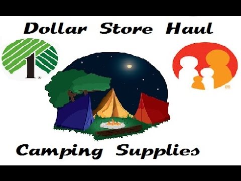 Dollar Store Haul - Camping Supplies! - UCU33TAvzA-wgPMgcrdMVIdg