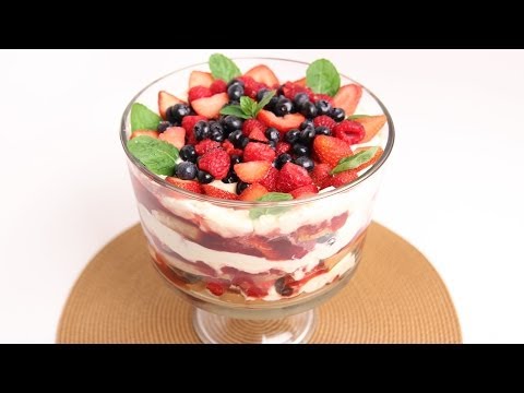 Berry Trifle Recipe - Laura Vitale - Laura in the Kitchen Episode 762 - UCNbngWUqL2eqRw12yAwcICg