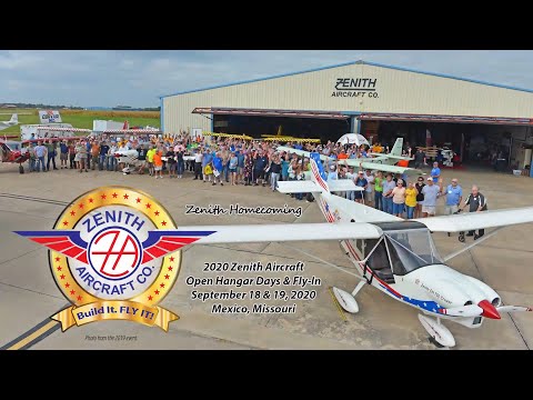 Zenith Hangar Days, Zenith Workshop, Midwest LSA Expo 2020