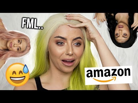 TESTING CHEAP AMAZON LACE FRONT WIGS! UNDER £35! I'M IMPRESSED..KINDA - UCeOYFSJpQT27y3V6faZNC2g