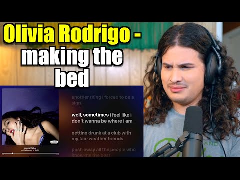 Vocal Coach Reacts to Olivia Rodrigo - making the bed (GUTS Album Reaction)