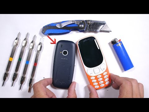 NEW Nokia 3310 Durability Test - 2017 Edition - UCWFKCr40YwOZQx8FHU_ZqqQ