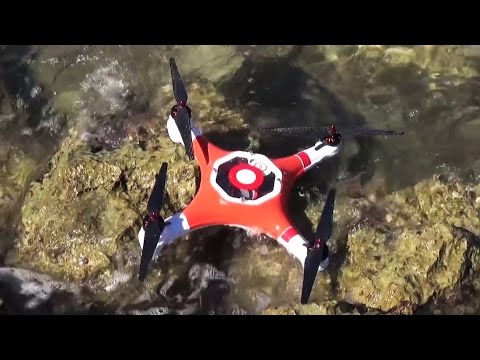 Splash Drone Waterproof Quadcopter Kickstarter Preview - UC7he88s5y9vM3VlRriggs7A