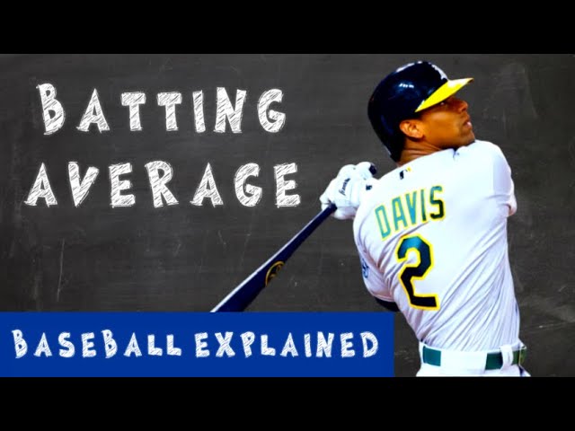 What Is The Average Batting Average In Major League Baseball?