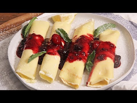 Berries & Cream Crepes - UCNbngWUqL2eqRw12yAwcICg