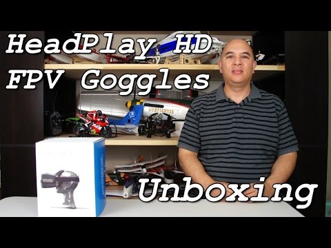 HeadPlay HD FPV Goggles Unboxing - UC9uKDdjgSEY10uj5laRz1WQ