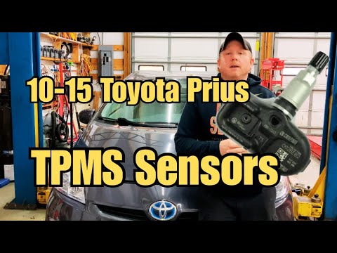 Come si sostituiscono i sensori di pressione degli pneumatici sulla Toyota Prius?