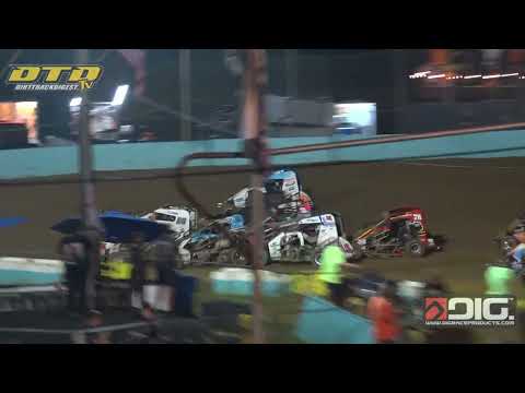 Action Track USA | 600 Sprint Feature Highlights | 6/18/25 - dirt track racing video image