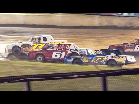 RUSH Stock Car Feature | Eriez Speedway | 8-4-24 - dirt track racing video image