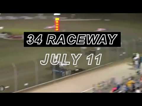 16th Annual Slocum 50 | July 11th | 34 Raceway - dirt track racing video image