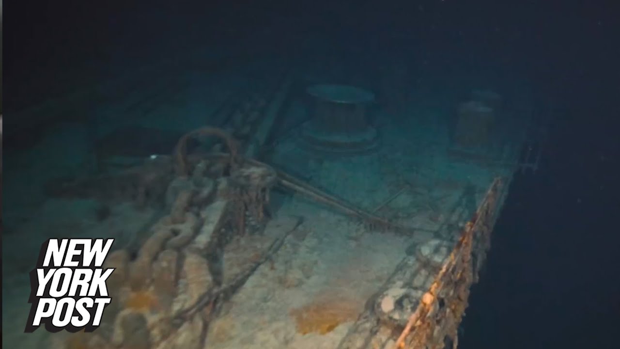 New Titanic wreckage revealed in ‘exciting,’ never-before-seen video | New York Post