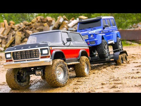 CRAZY RC MODEL TRUCK COLLECTION!! MEGA RC TRUCKS, TRAXXAS TRX-4 G500 MERCEDES-BENZ - UCOM2W7YxiXPtKobhrYasZDg