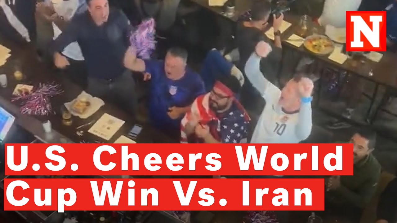 Fans Cheer As U.S. Defeats Iran In Must-Win World Cup Match