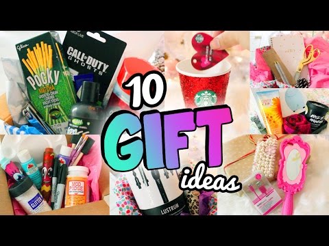 10 HOLIDAY GIFT IDEAS ♥ Friends, Boyfriends & More! - UC6gqv2Naj9JiowZgHfPstmg